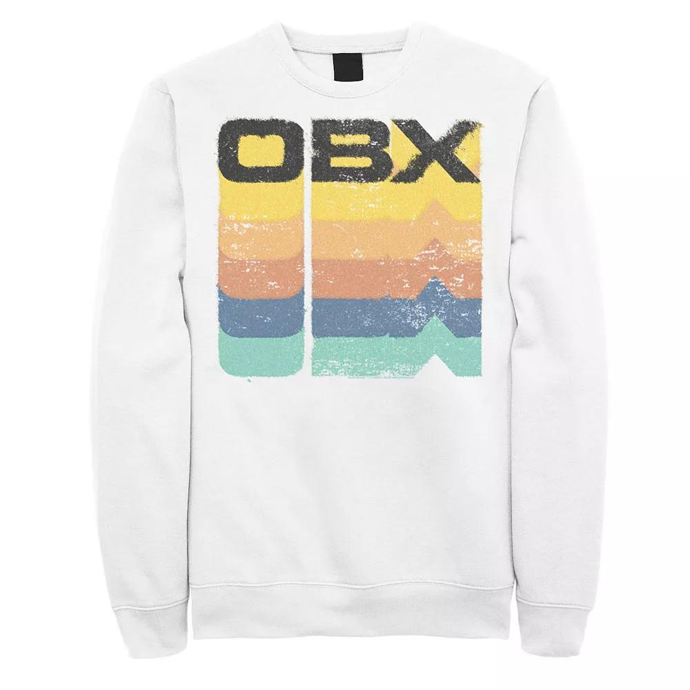 Men's Outer Banks OBX Logo Sweatshirt, Boy's, Size: XXL, White Product Image