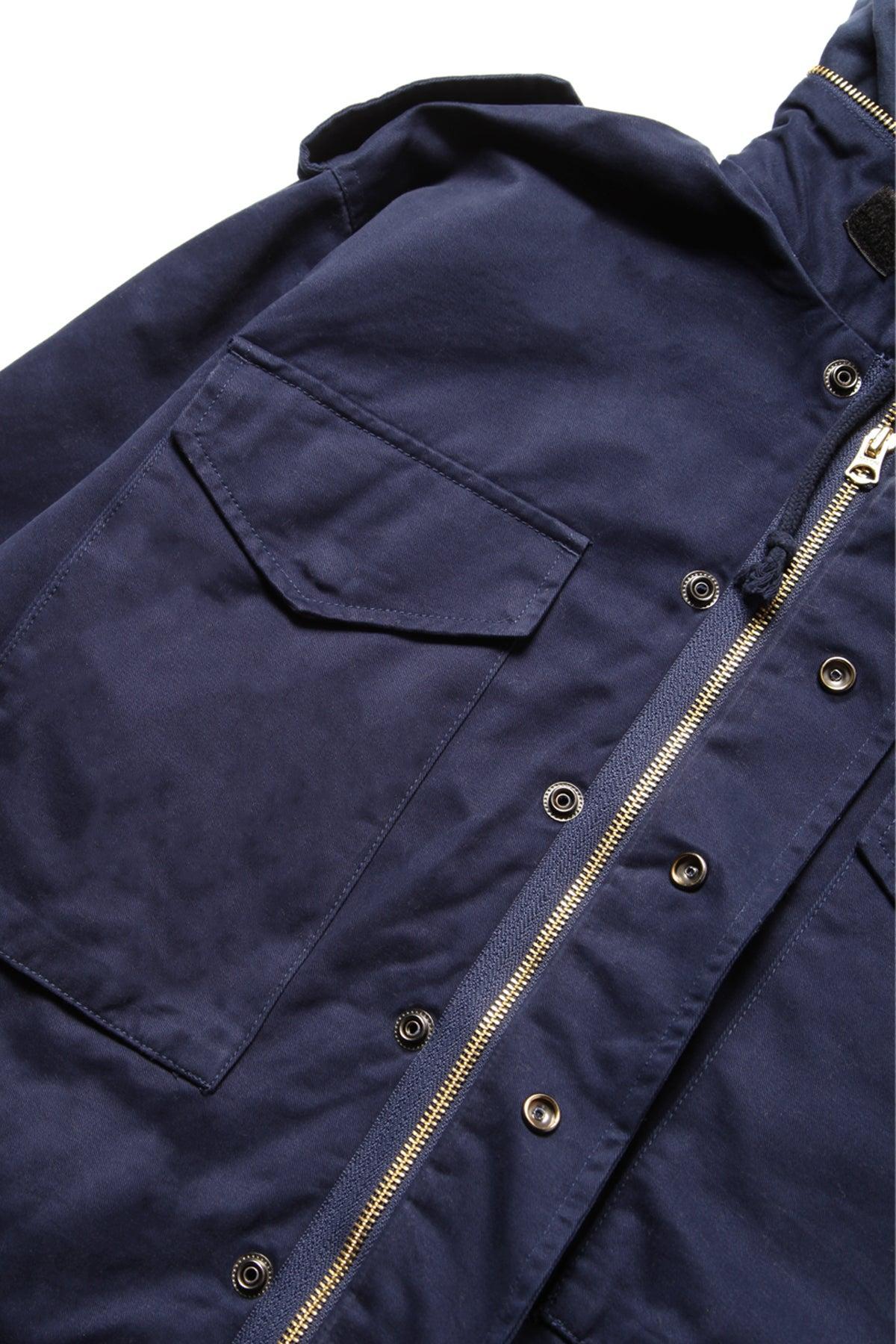 Okonkwo MFG - M65 Hooded Field Jacket - Navy Product Image