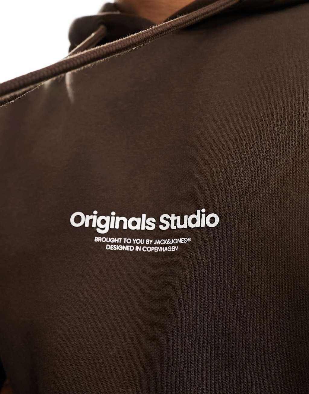 Jack & Jones oversize hoodie with originals logo Product Image