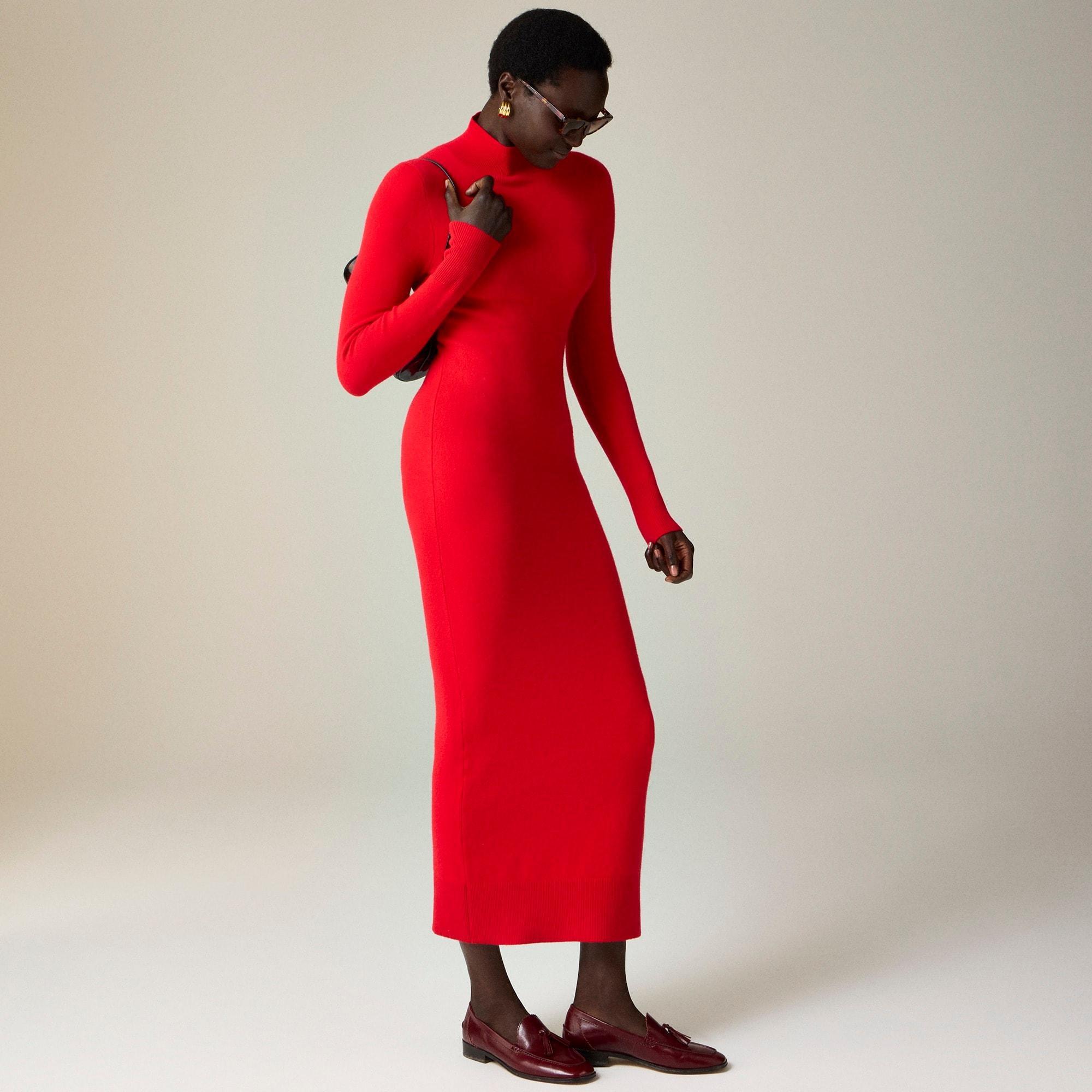 Spring Street cashmere turtleneck sweater-dress Product Image