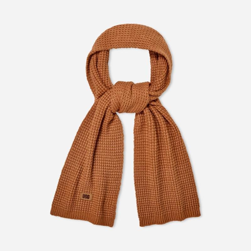 Mens Waffle Knit Scarf Product Image