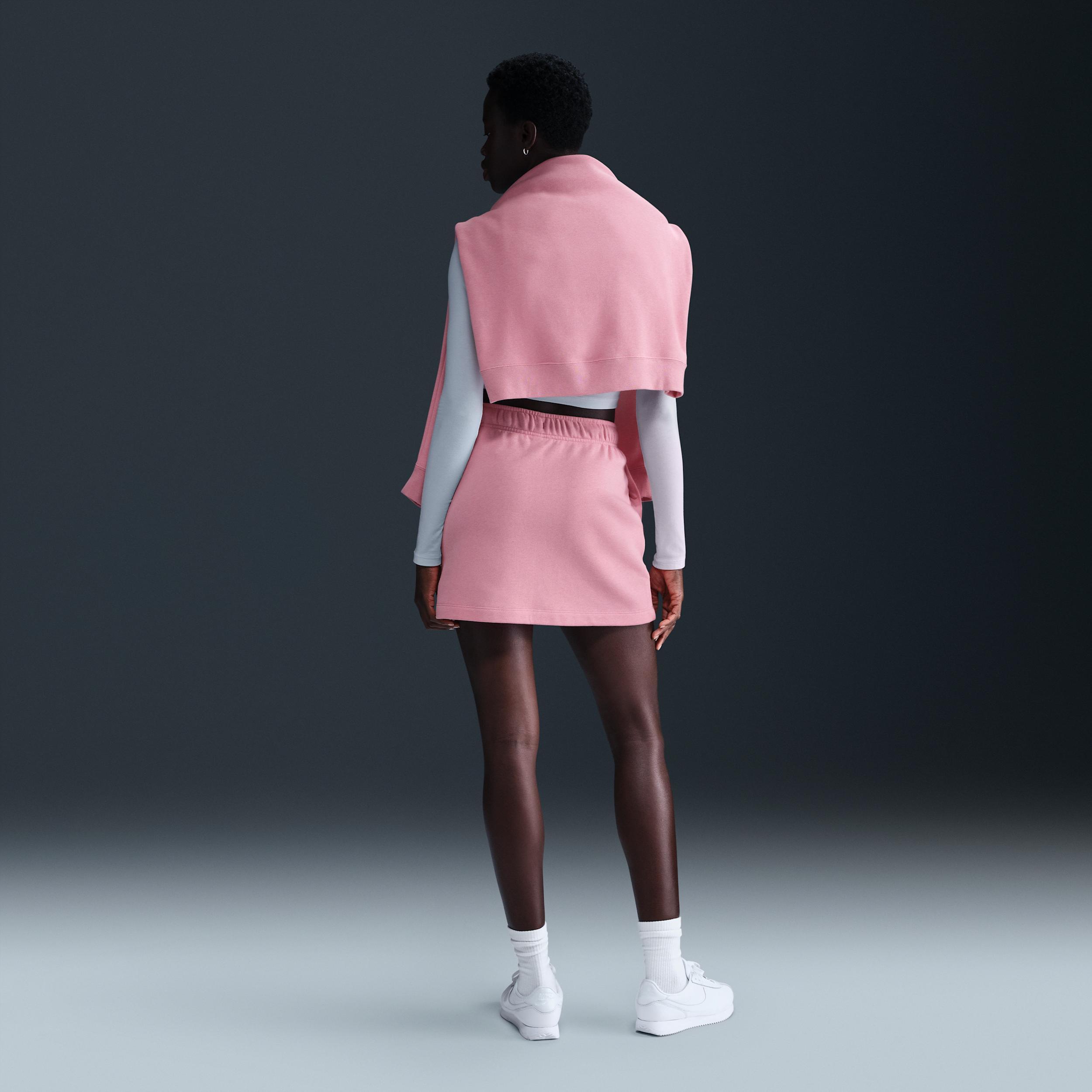Women's Nike Sportswear Club Fleece Mid-Rise Skirt Product Image