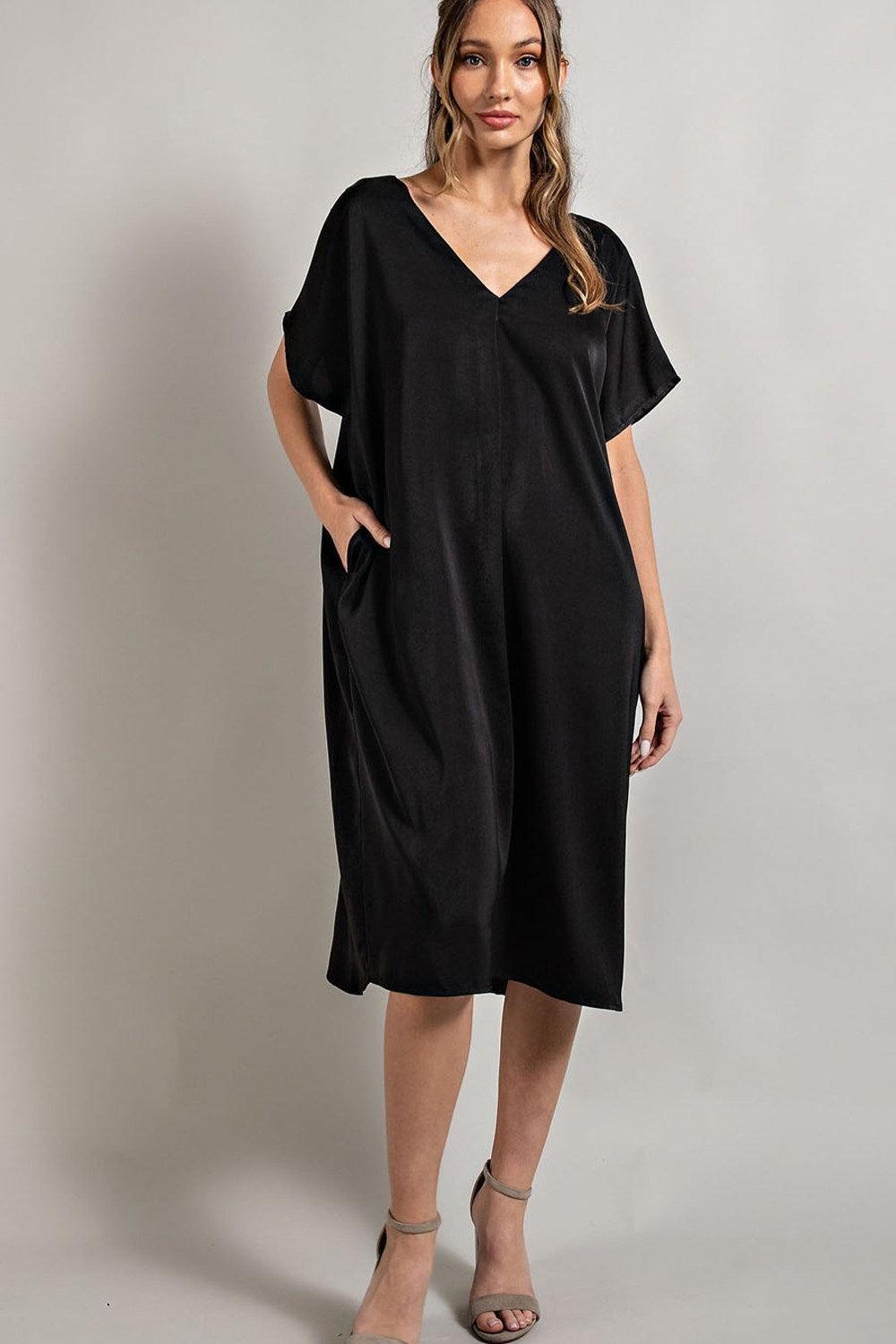 In the Garden Satin Dress Product Image