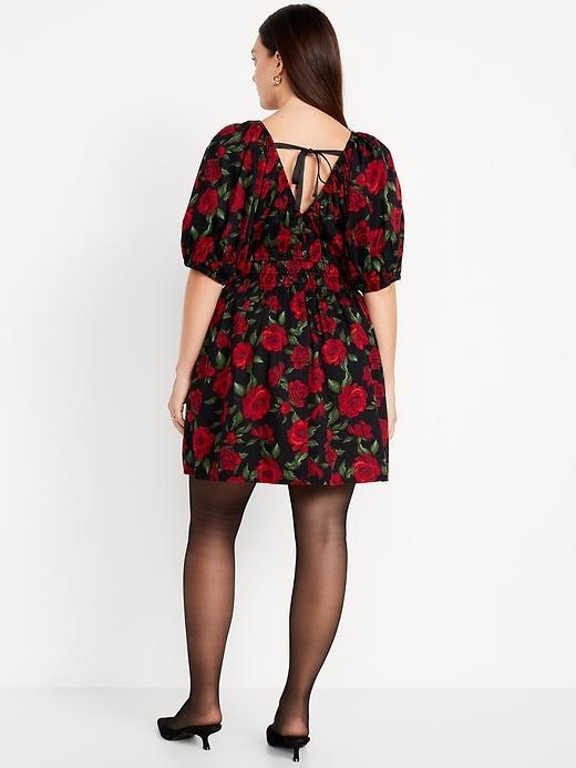 Waist-Defined Mini Dress Product Image