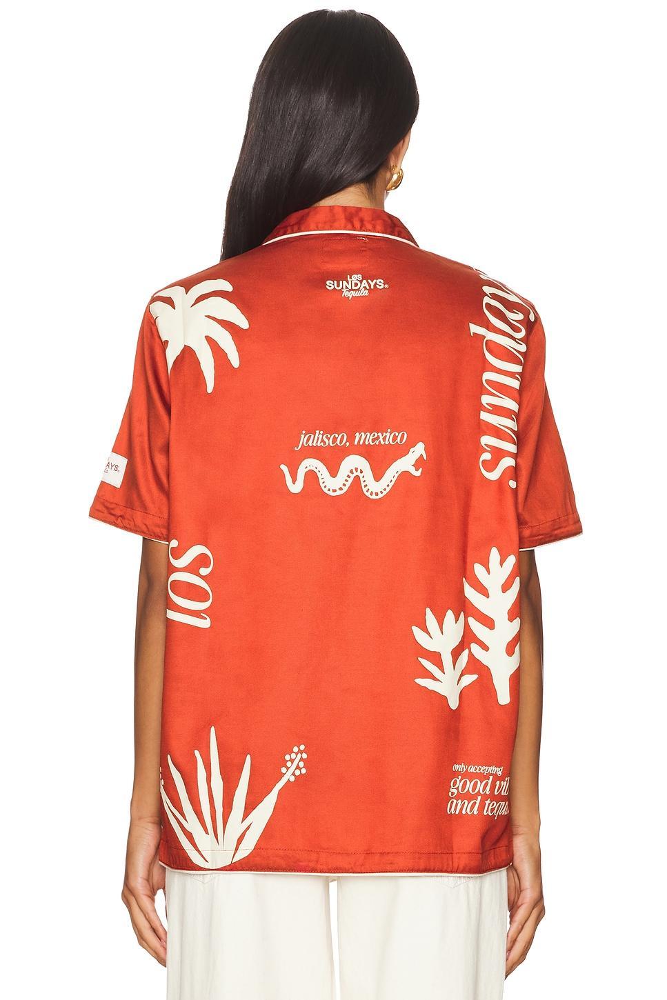 Good Vibes Woven Shirt Los Sundays Product Image
