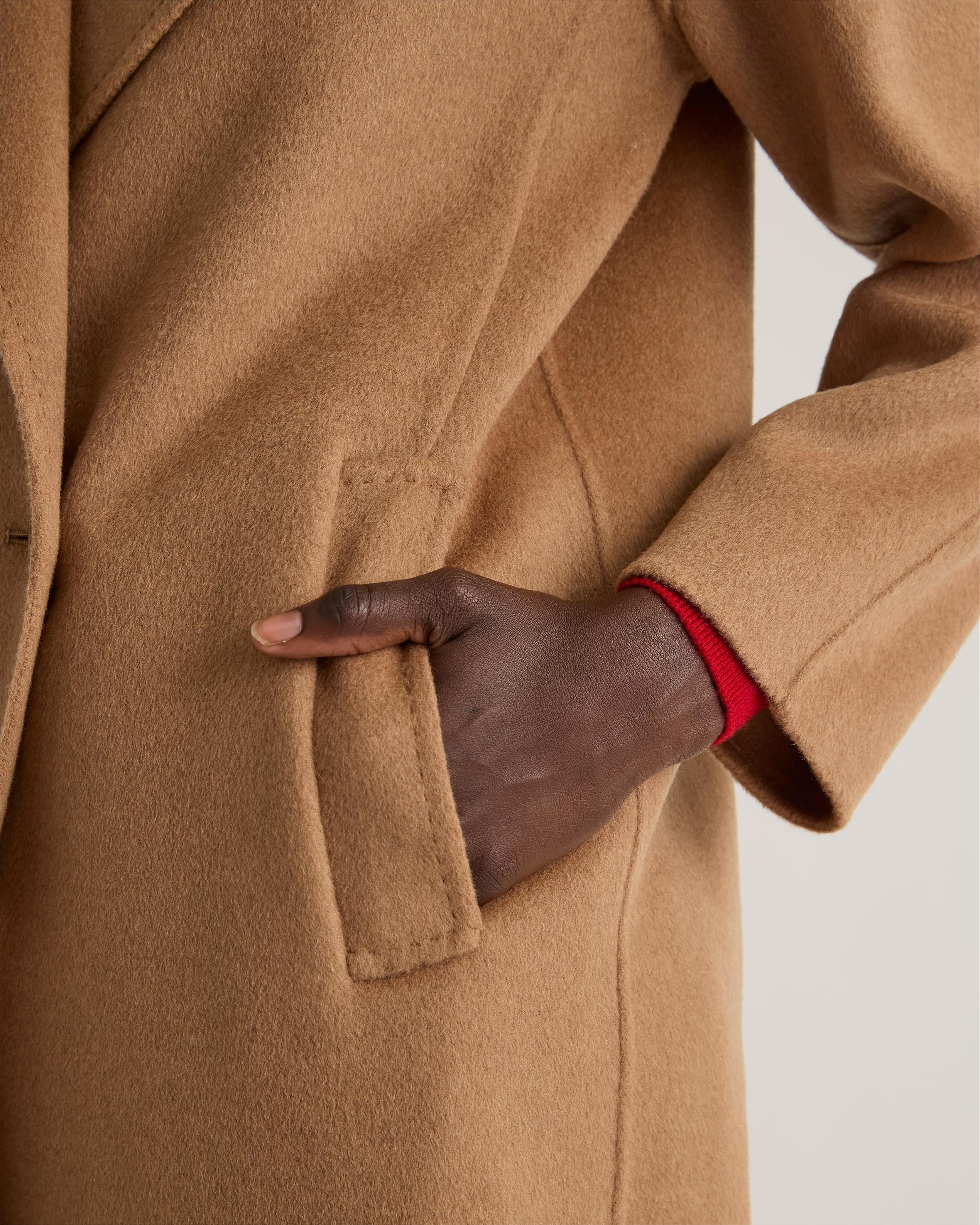 Quince | Women's Double-Faced Merino Wool Notched Lapel Coat Size XS Product Image