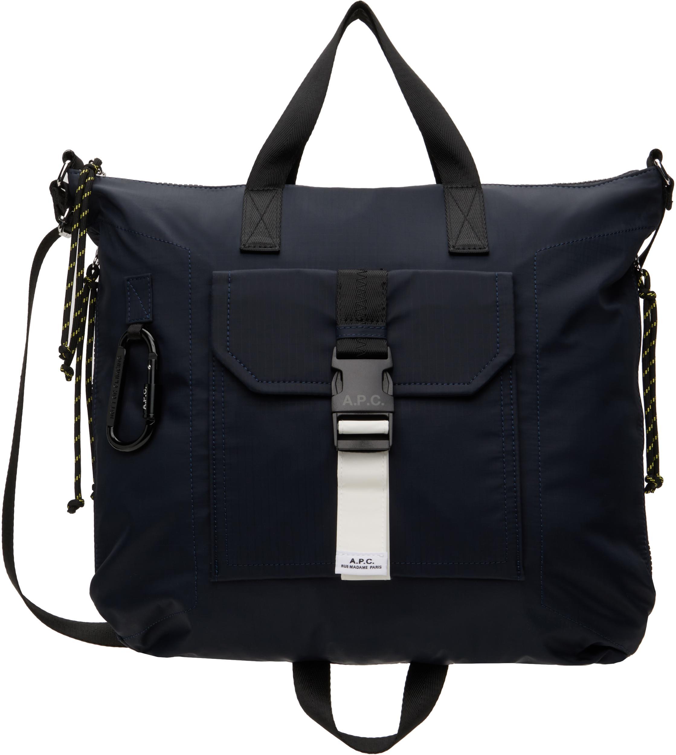 APC Treck Tote Bag One Size Dark Navy Blue Product Image
