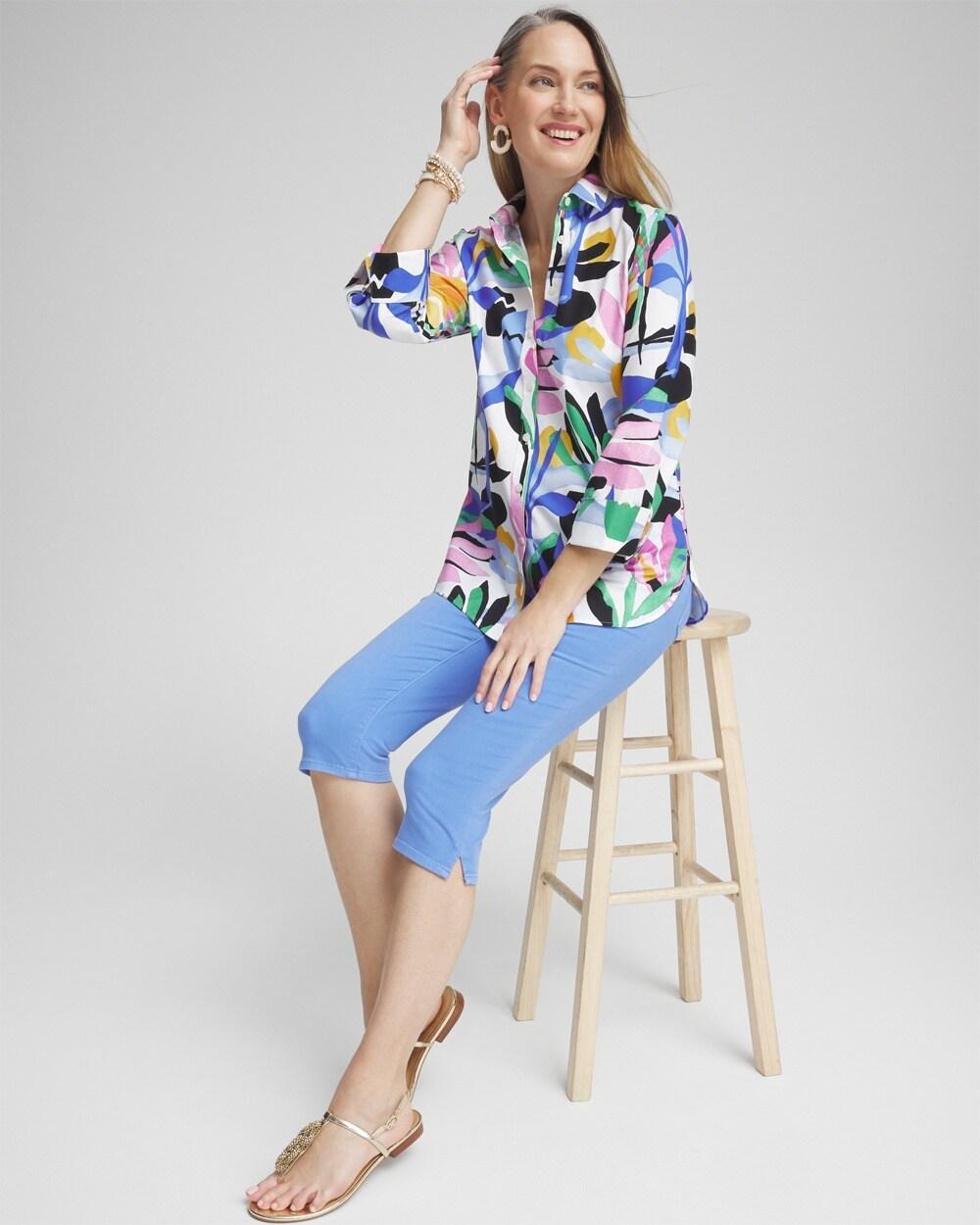 17" Pull-on Capris Product Image