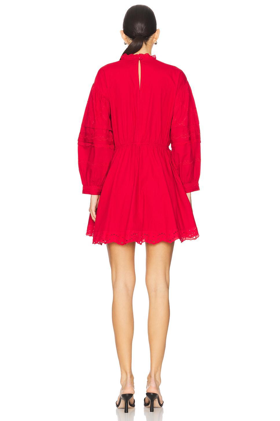 Clancy Mini Dress Damson Madder Product Image