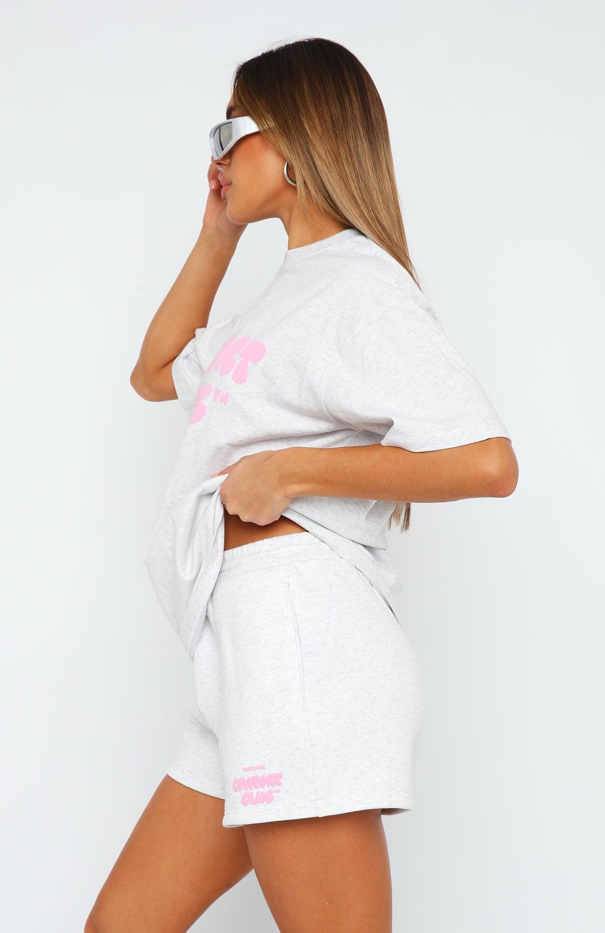 Comfort Club Oversized Tee Mist Product Image