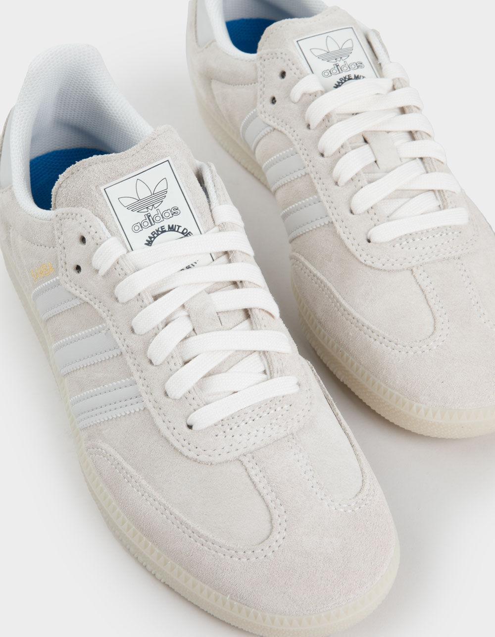 ADIDAS Samba ADV Shoes - CHALK WHITE / GREY ONE / CARBON Product Image