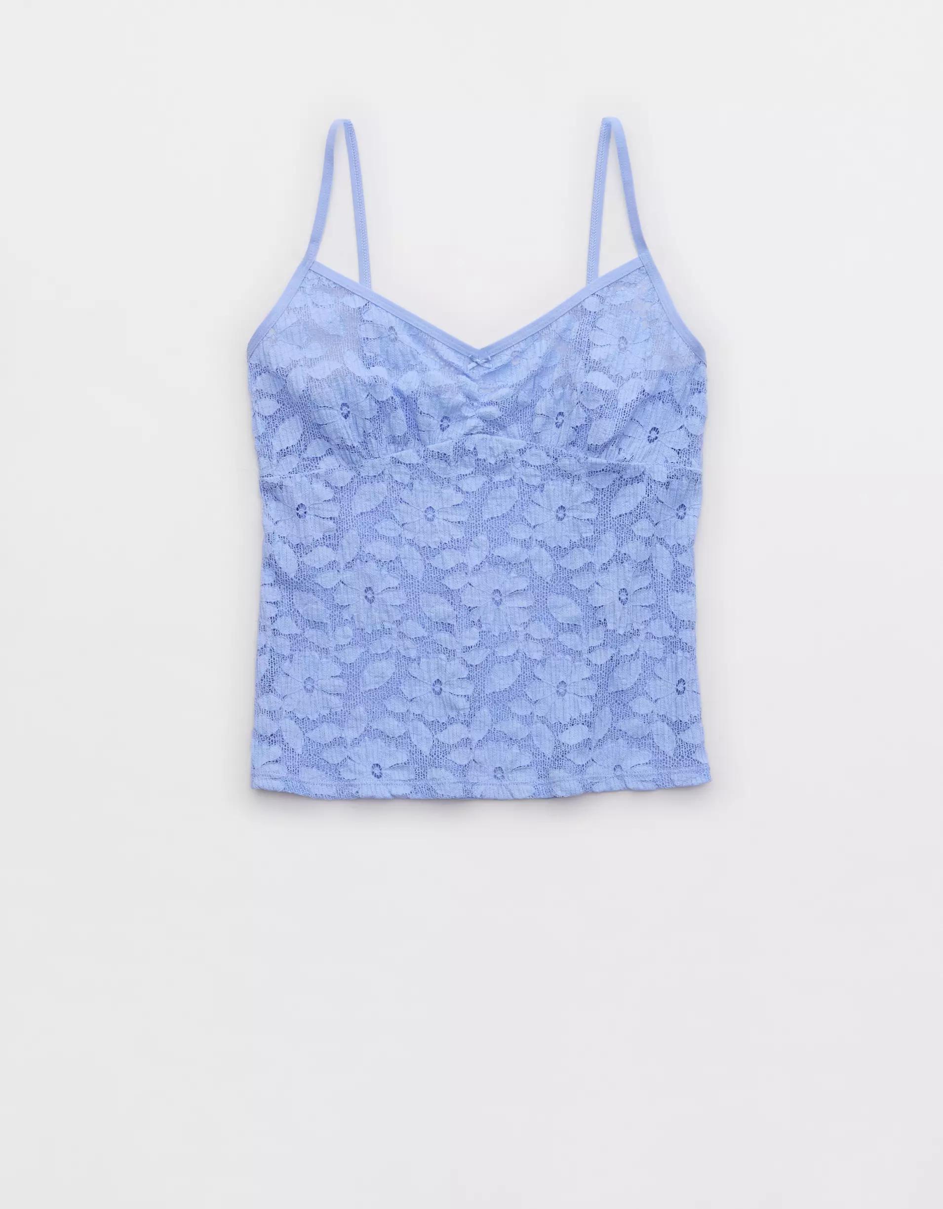 Aerie Offshore Lace Tank Top Product Image