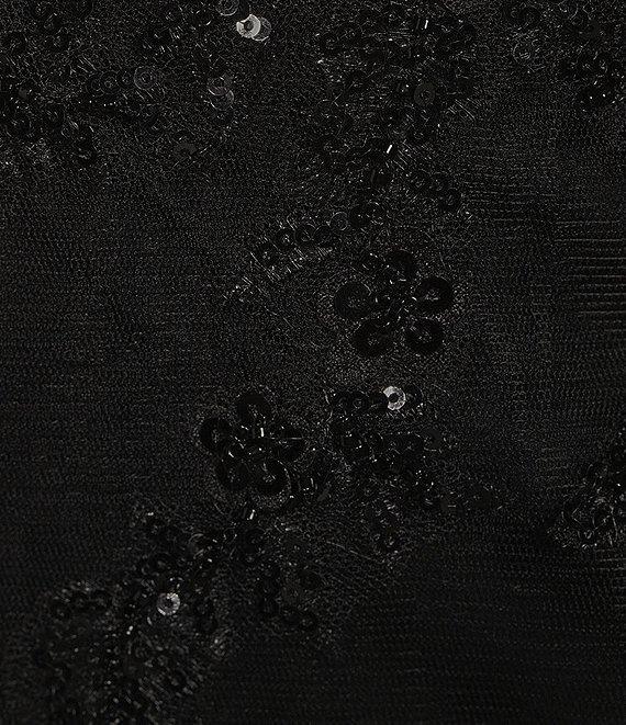GB Mermaid Beaded Applique Lace Back Gown Product Image