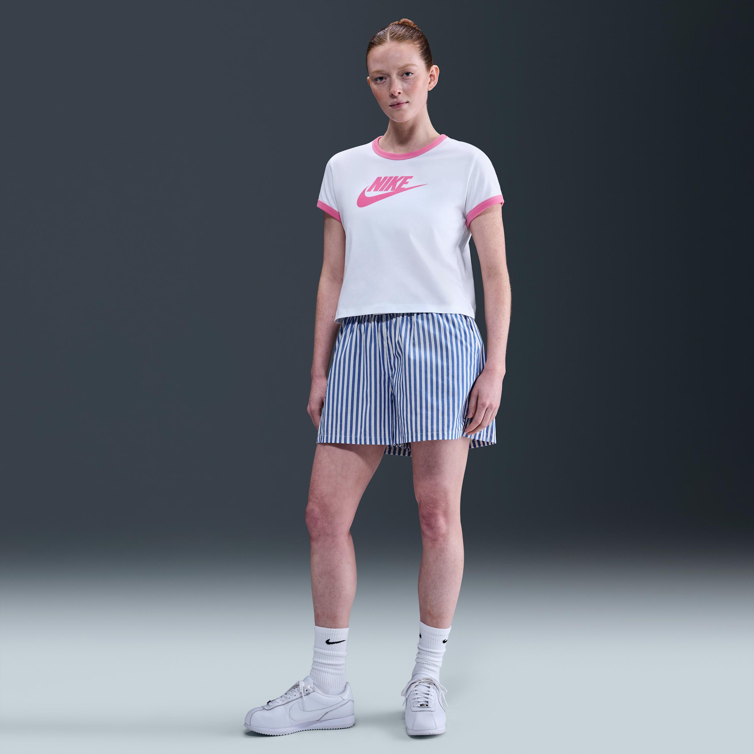 Nike Sportswear Women's Graphic Ringer T-Shirt Product Image