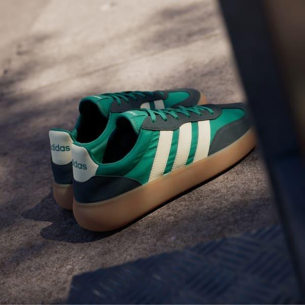 adidas Barreda Decode Men's Sportswear Shoes, Size: 12, Utility Yellow Blue Product Image