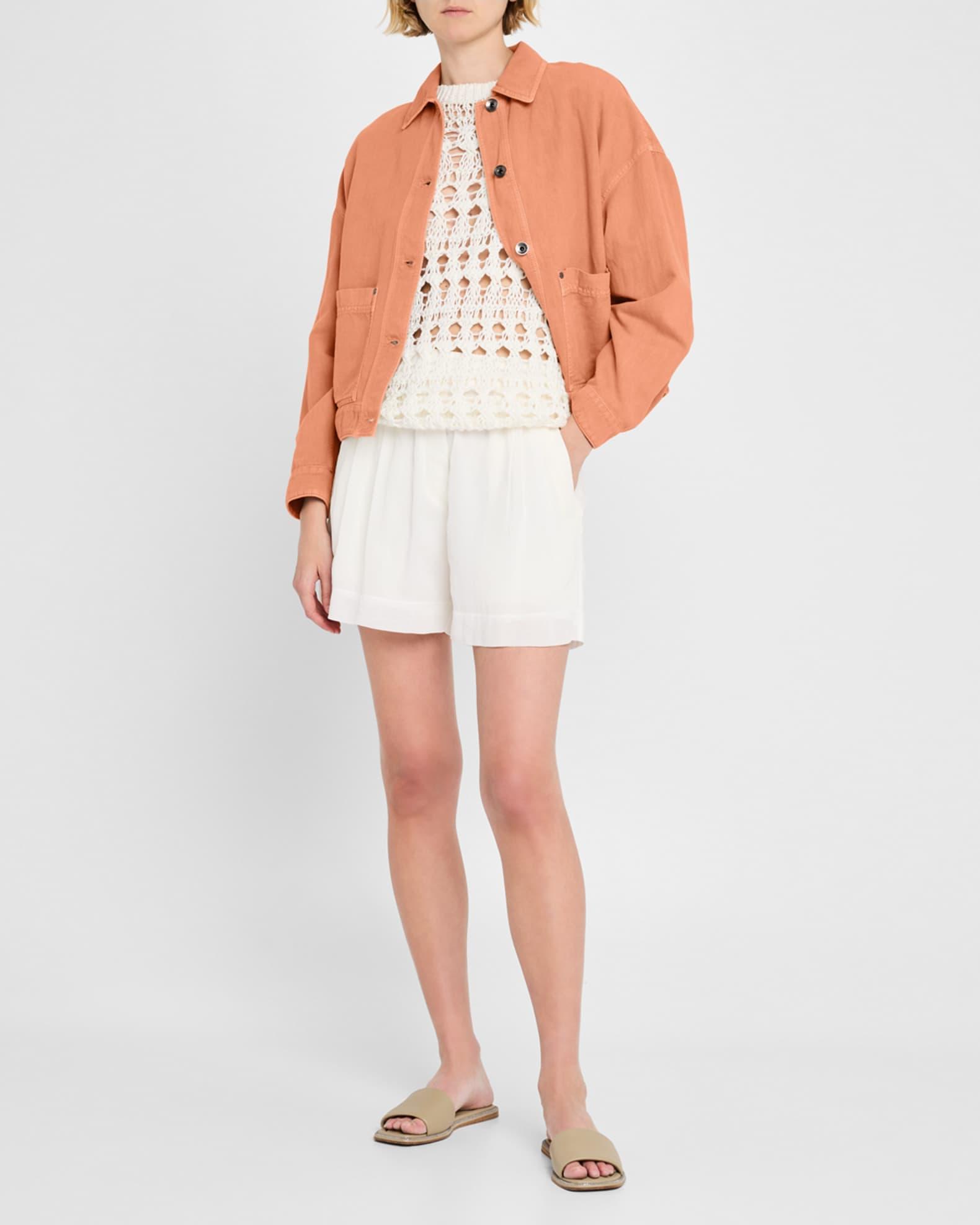 Garment Dyed Short Jacket Product Image