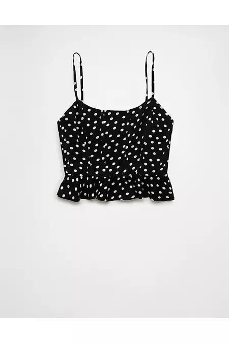 AE Polka Dot Corset Tank Top Women's Product Image