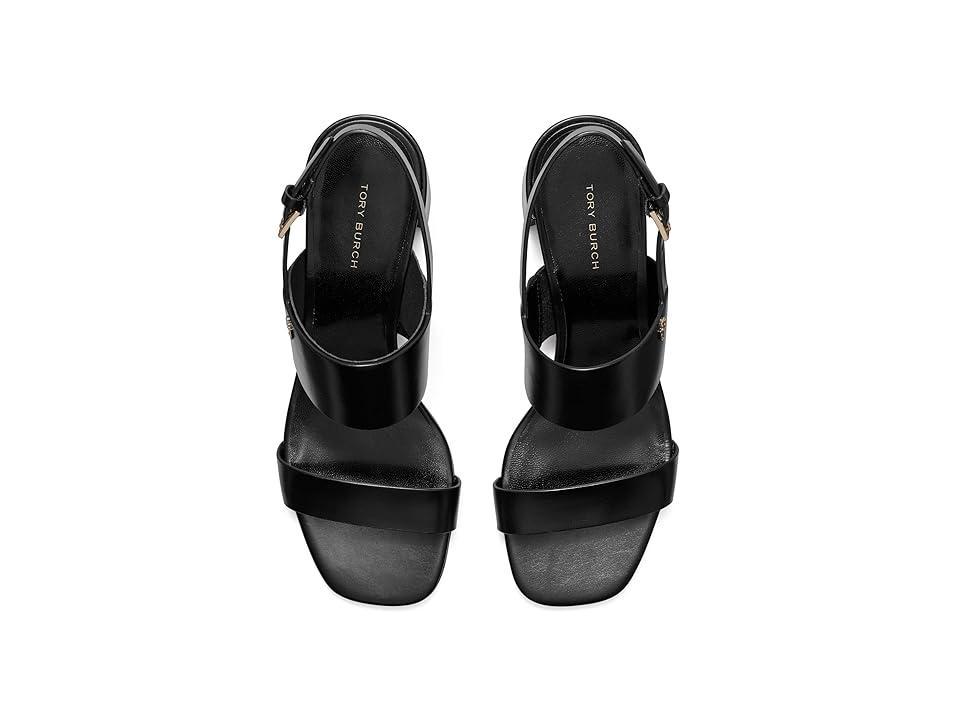 Tory Burch Womens Leather Block Heel Sandals Product Image