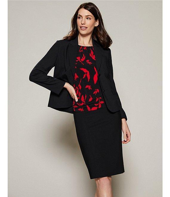 Investments Platinum Suiting Coordinating Pencil Skirt Product Image