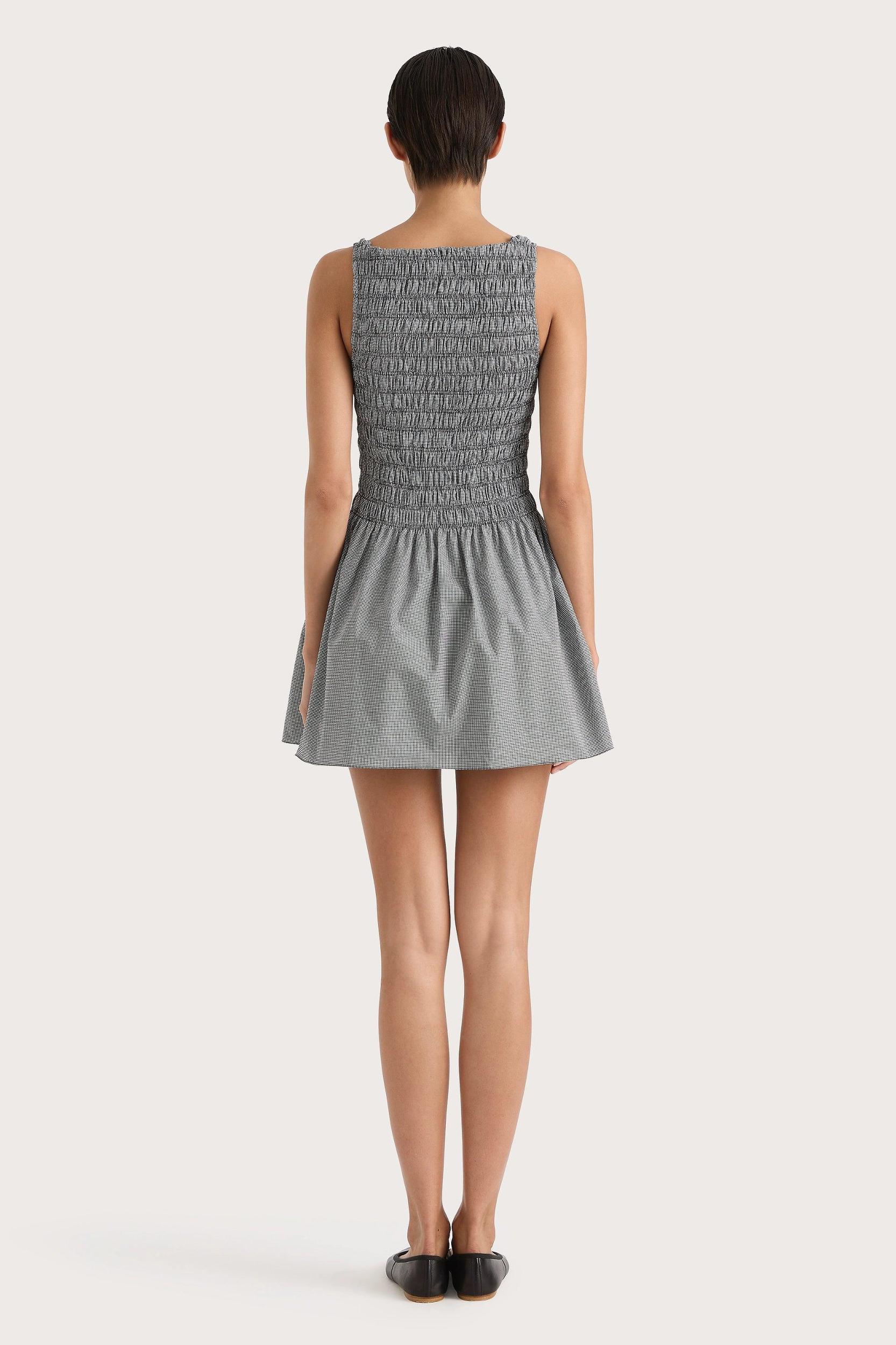 Margot Top Gingham Black Product Image