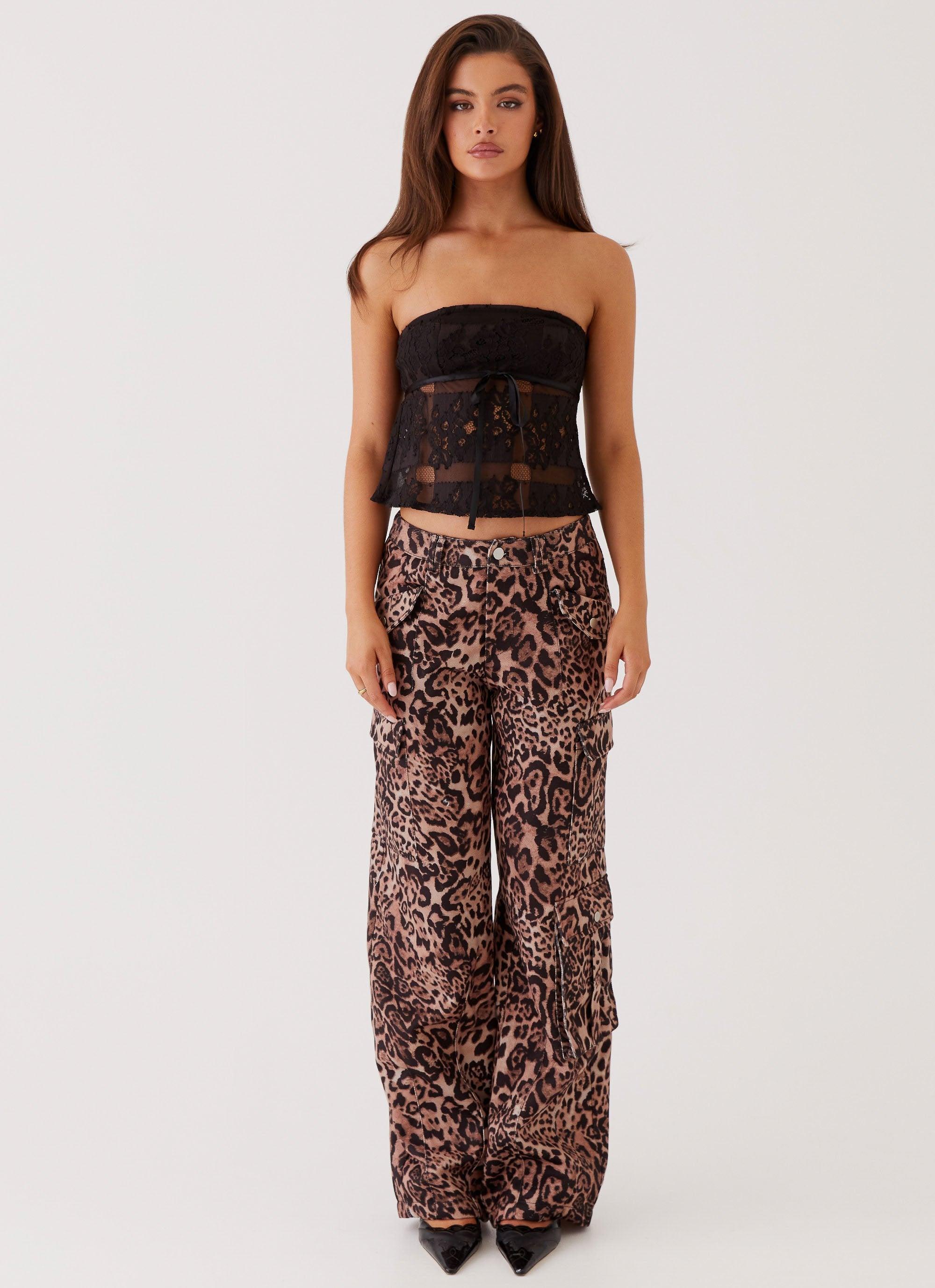 Break It Off Strapless Top - Black Product Image