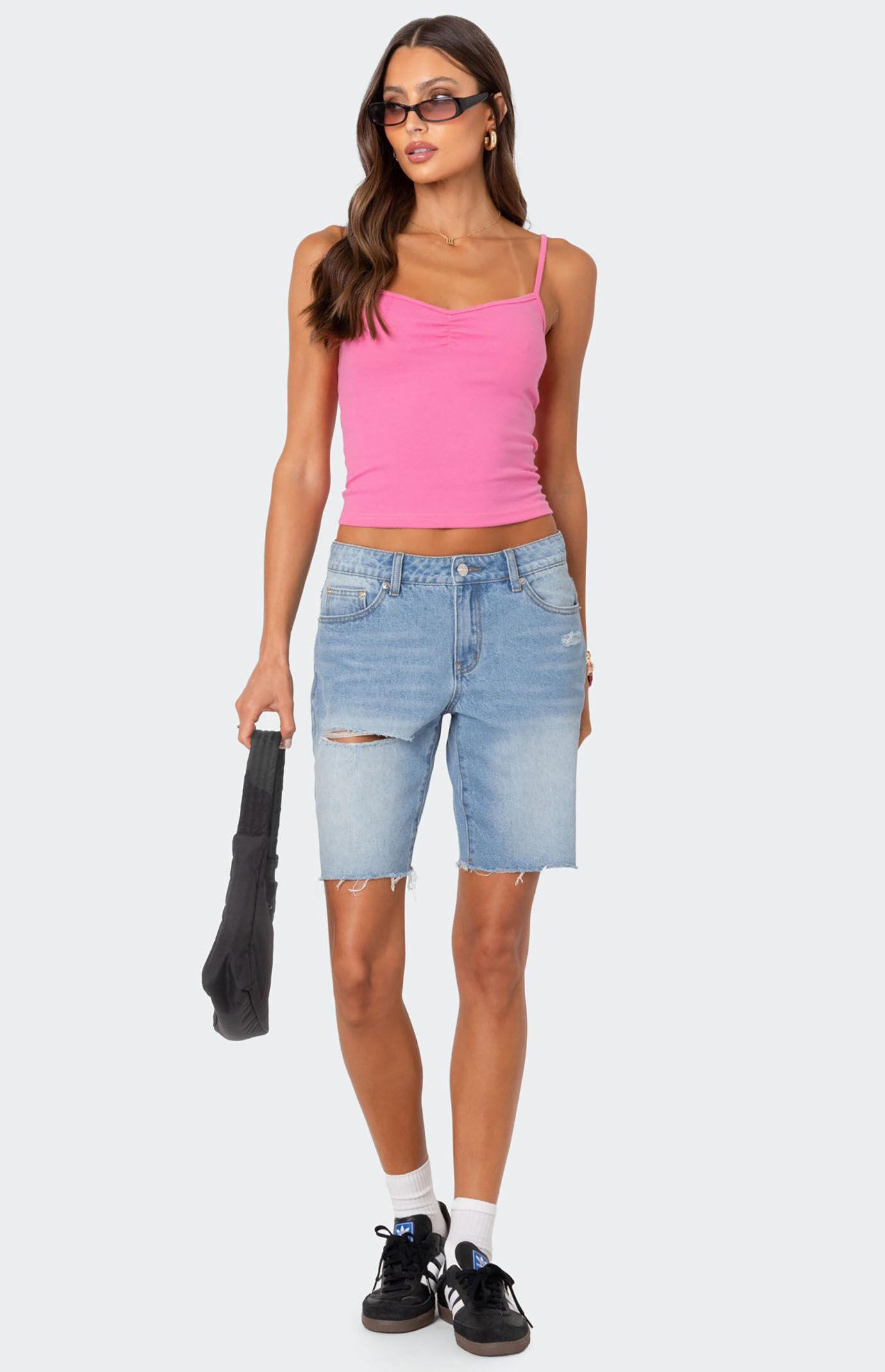 Edikted Women's Makena Cinched Tank Top Product Image