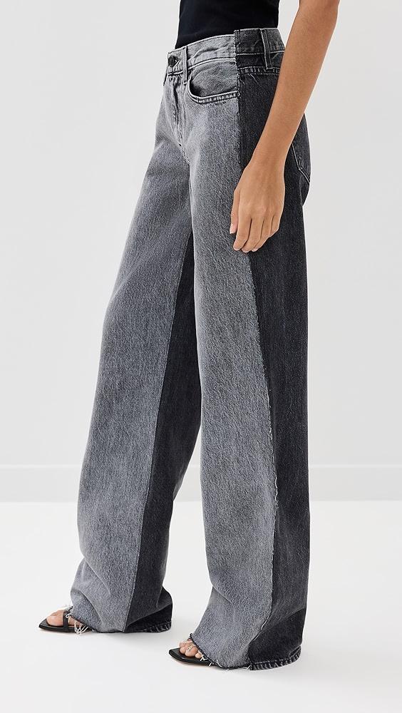 SLVRLAKE Re-Work Mica Paneled Jeans | Shopbop Product Image