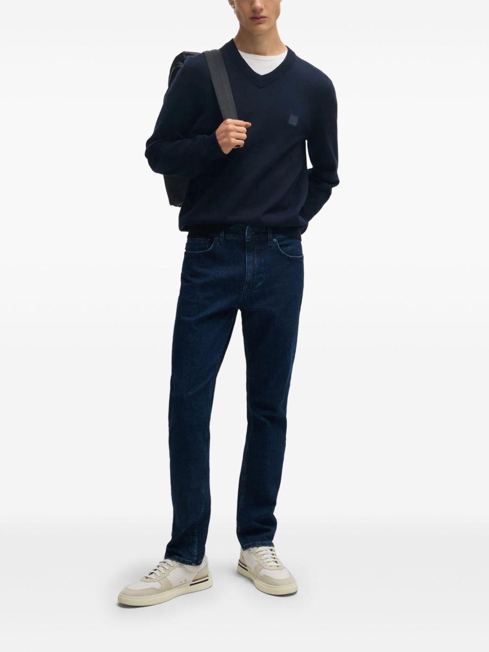 logo-patch jeans Product Image