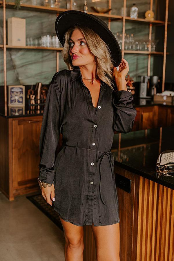 Runway Revelry Romper in Black Product Image