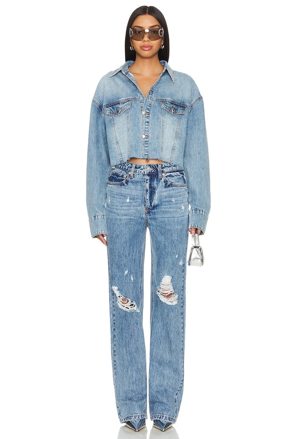 Belle Distressed Wide Leg SER.O.YA Product Image