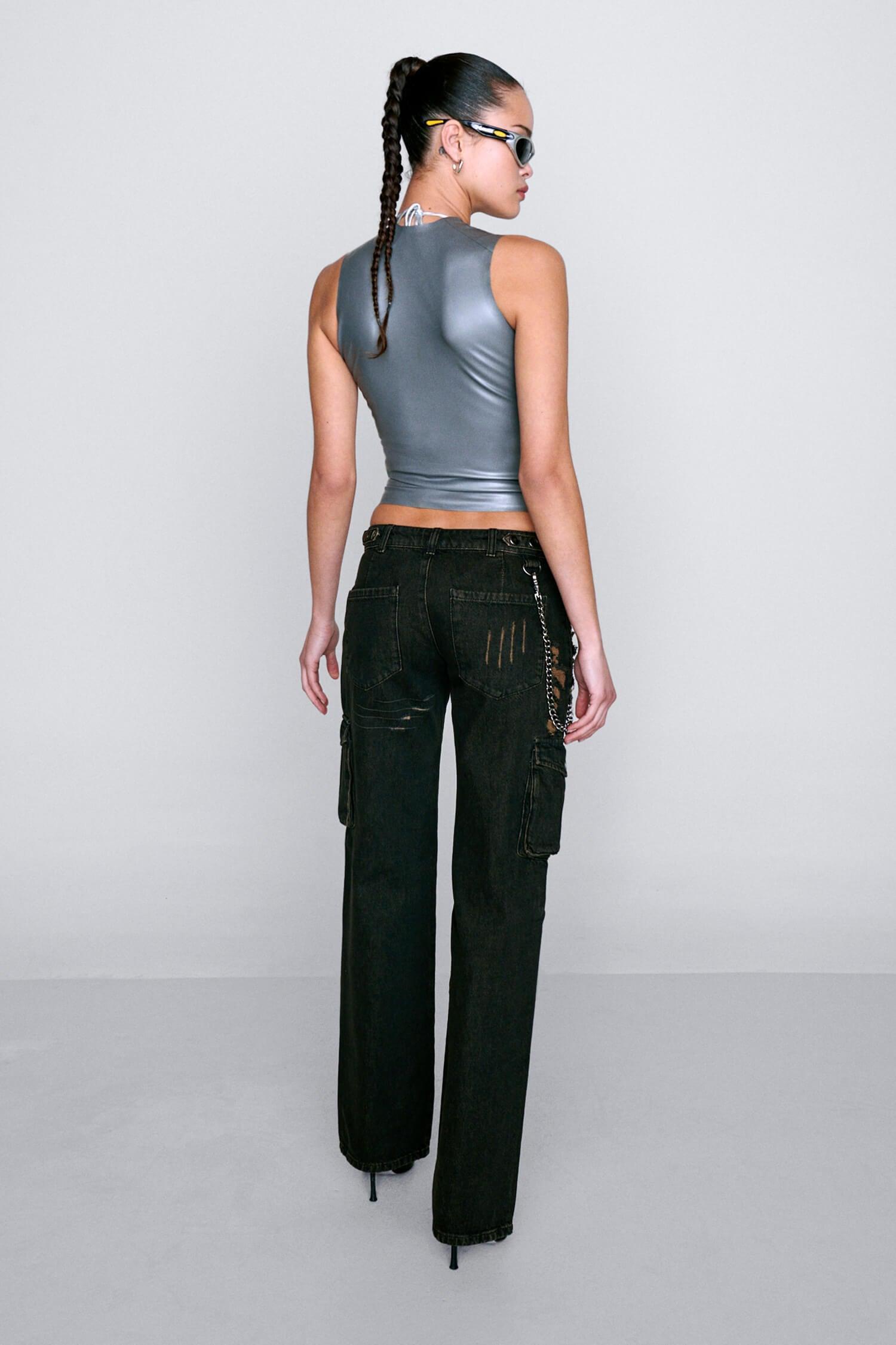 AISHA TOP - IRON LATEX Product Image