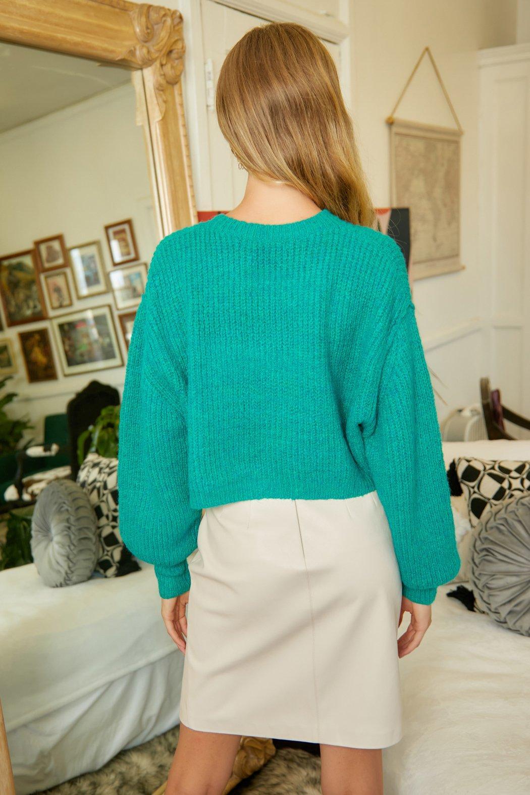 Crop  Sweater Fashion Product Image