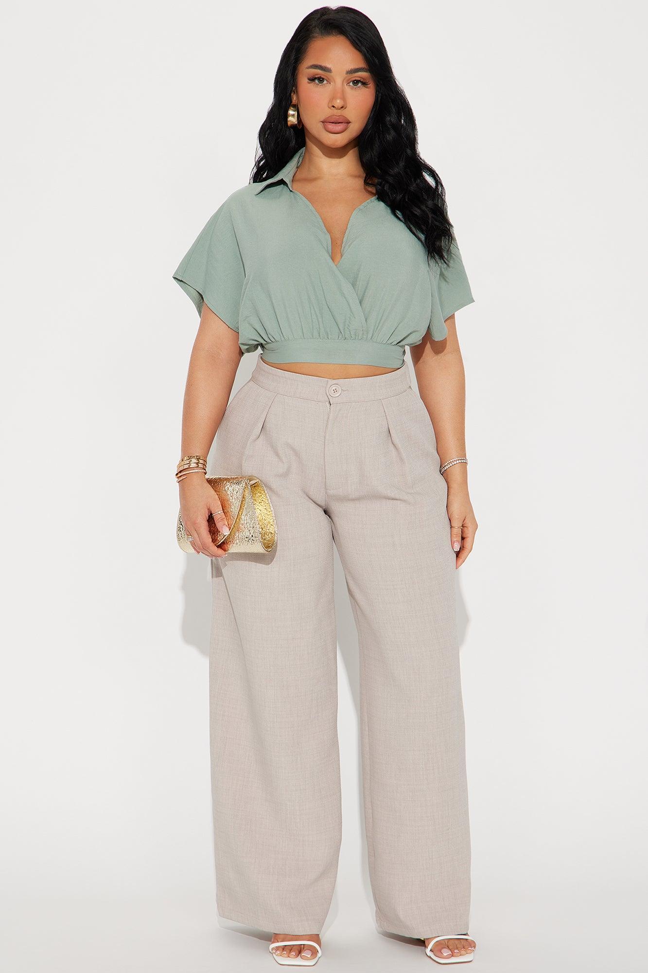 Perfect Breeze Top - Sage Product Image