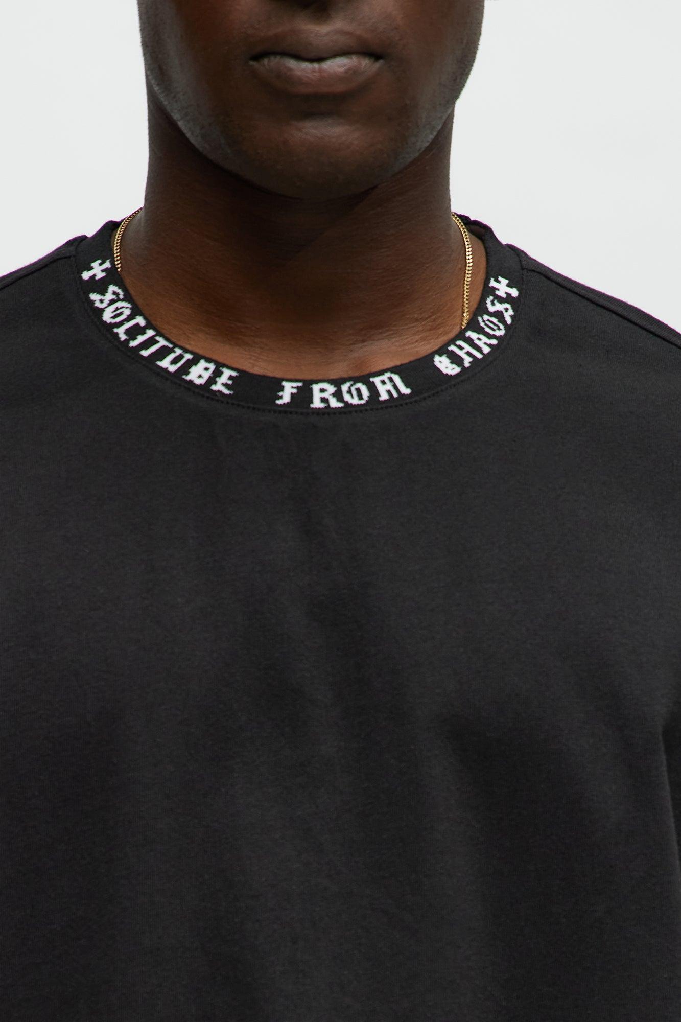 Short Sleeve Solitude From Chaos Tee - Black Product Image