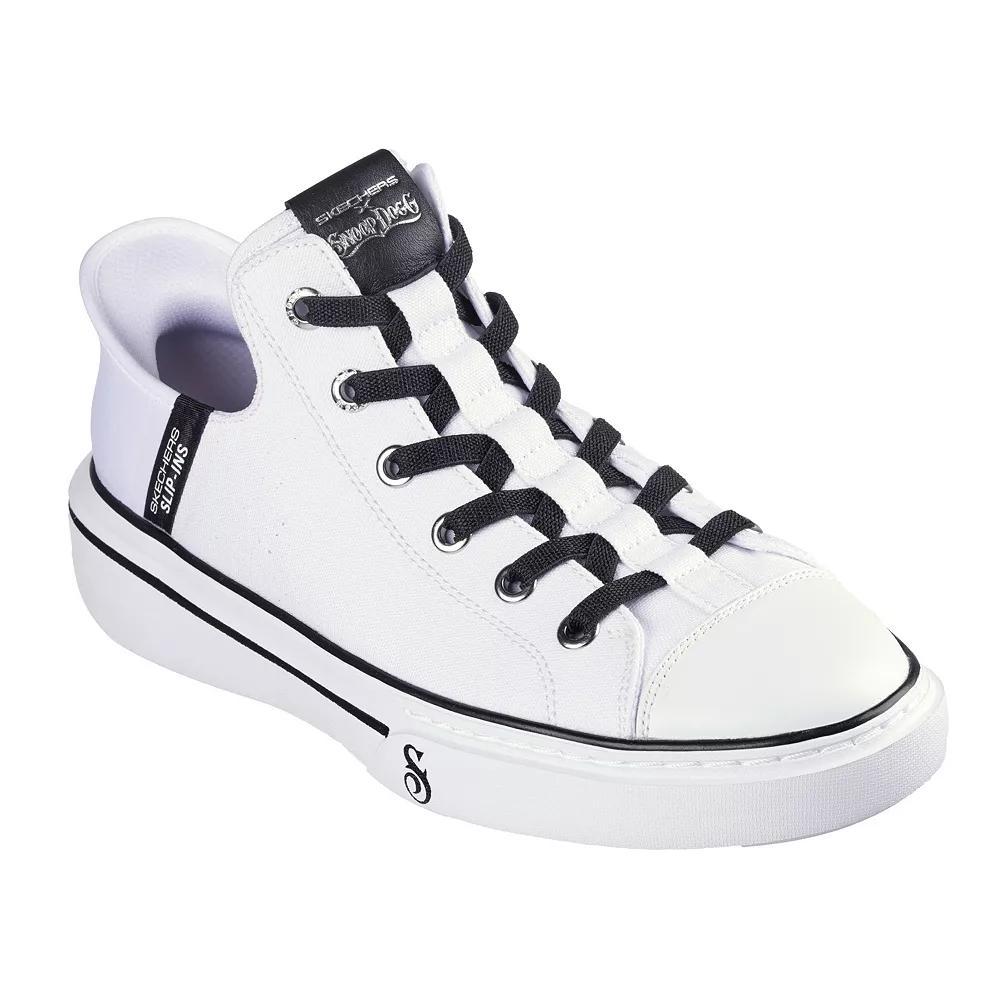 Skechers Hands Free Slip-ins® x Snoop Dogg Snoop One Boss Life Canvas Men's Shoes, Size: 8.5, White Product Image