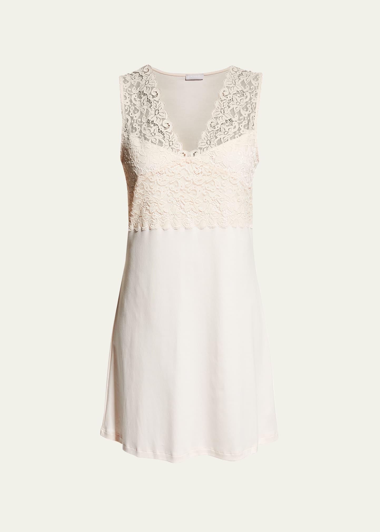 Hanro Moments Lace Tank Gown Product Image
