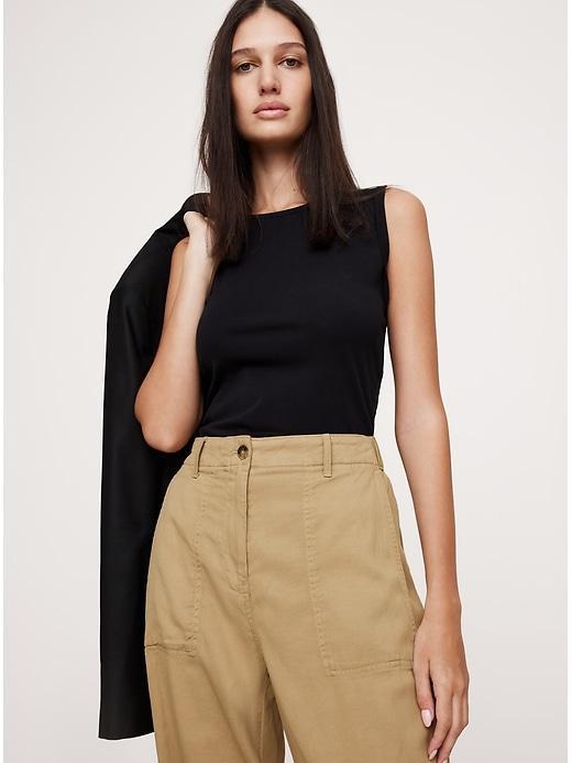 Soma High-Rise Barrel-Leg Pant Product Image