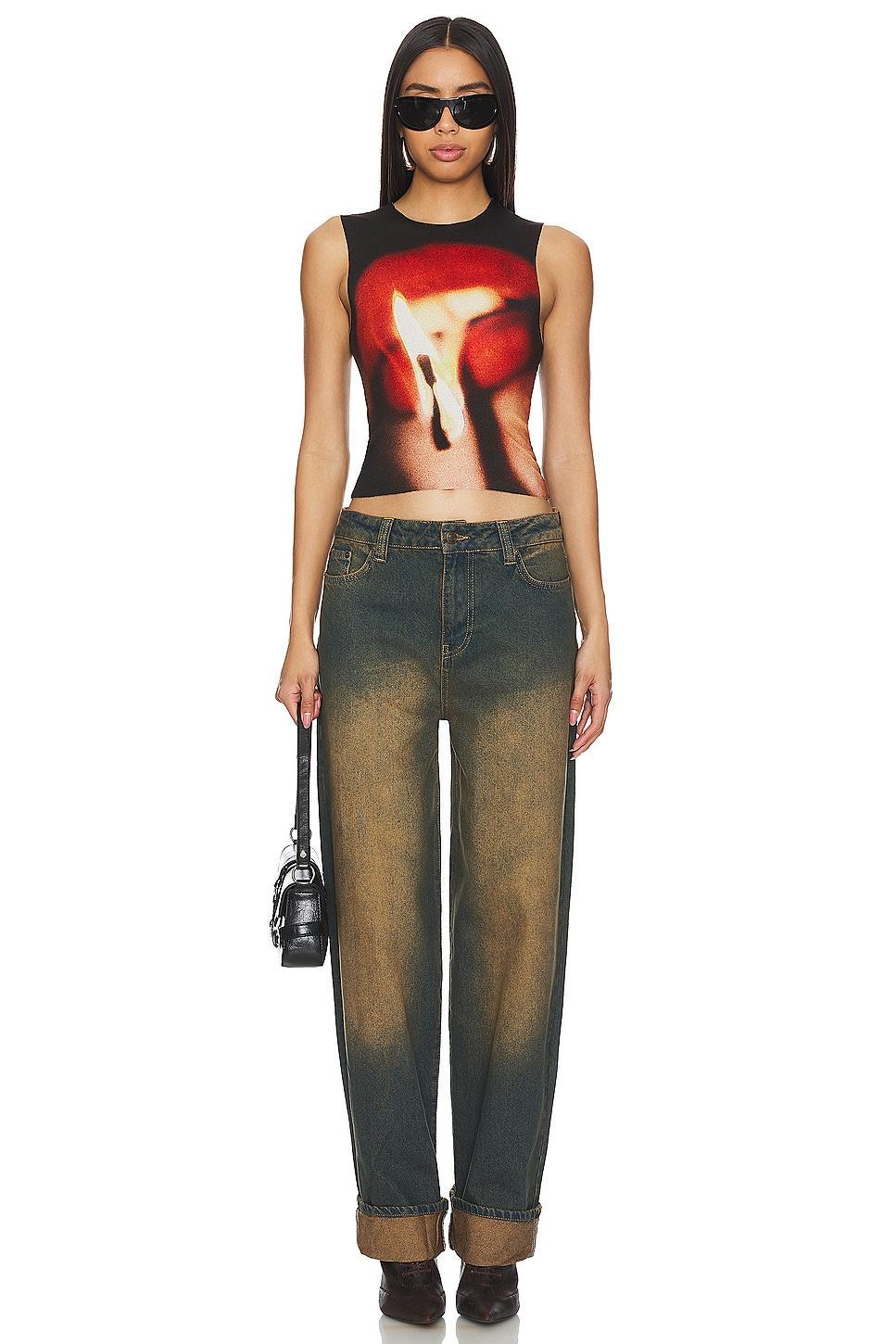 Slinky Tank Top Jaded London Product Image
