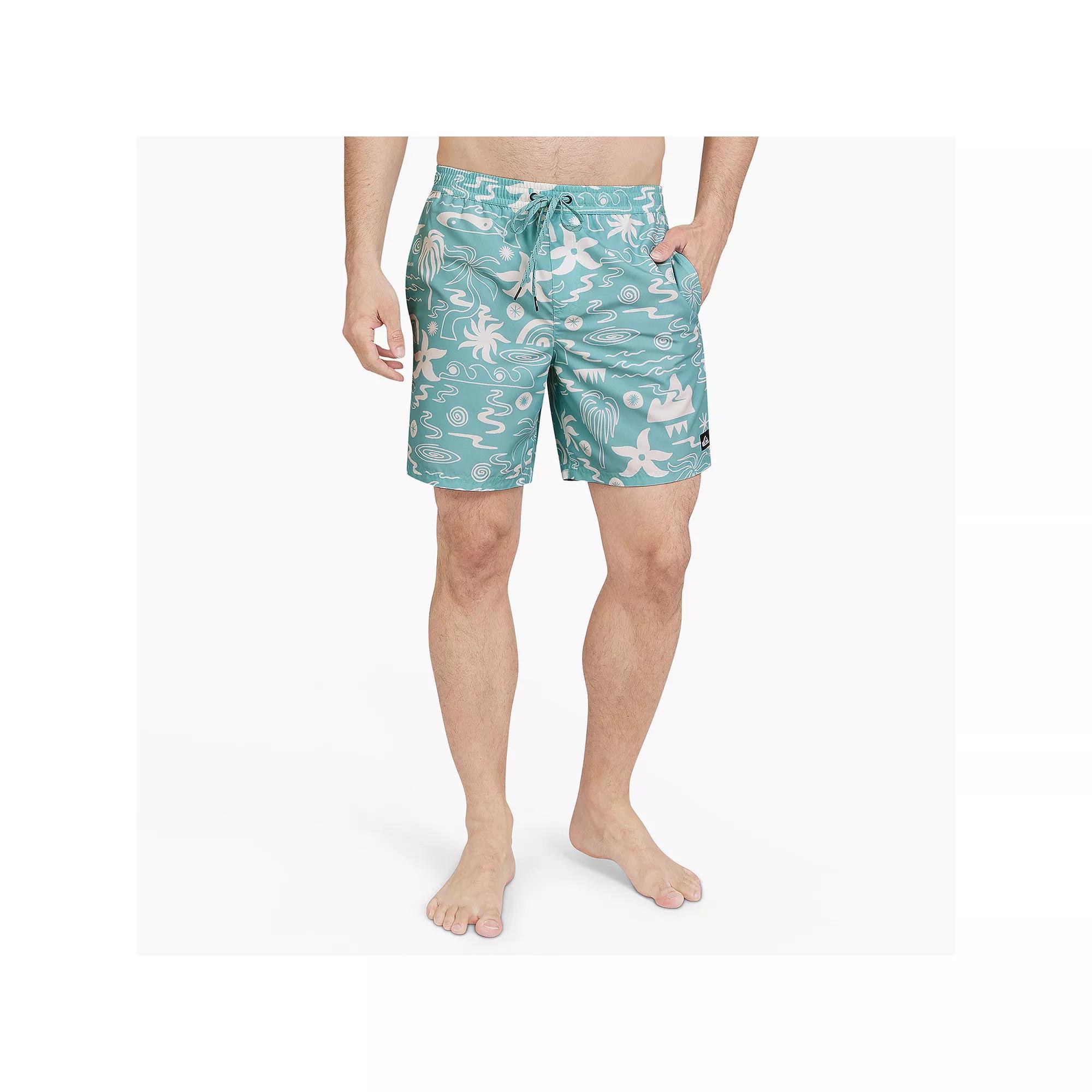 Men's Quiksilver 6.5" Beachside Swim Trunks, Size: Small, Canyon Clay Product Image