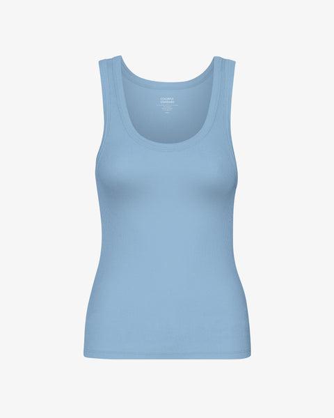 Women Organic Rib Tank Top - Sahara Camel Product Image