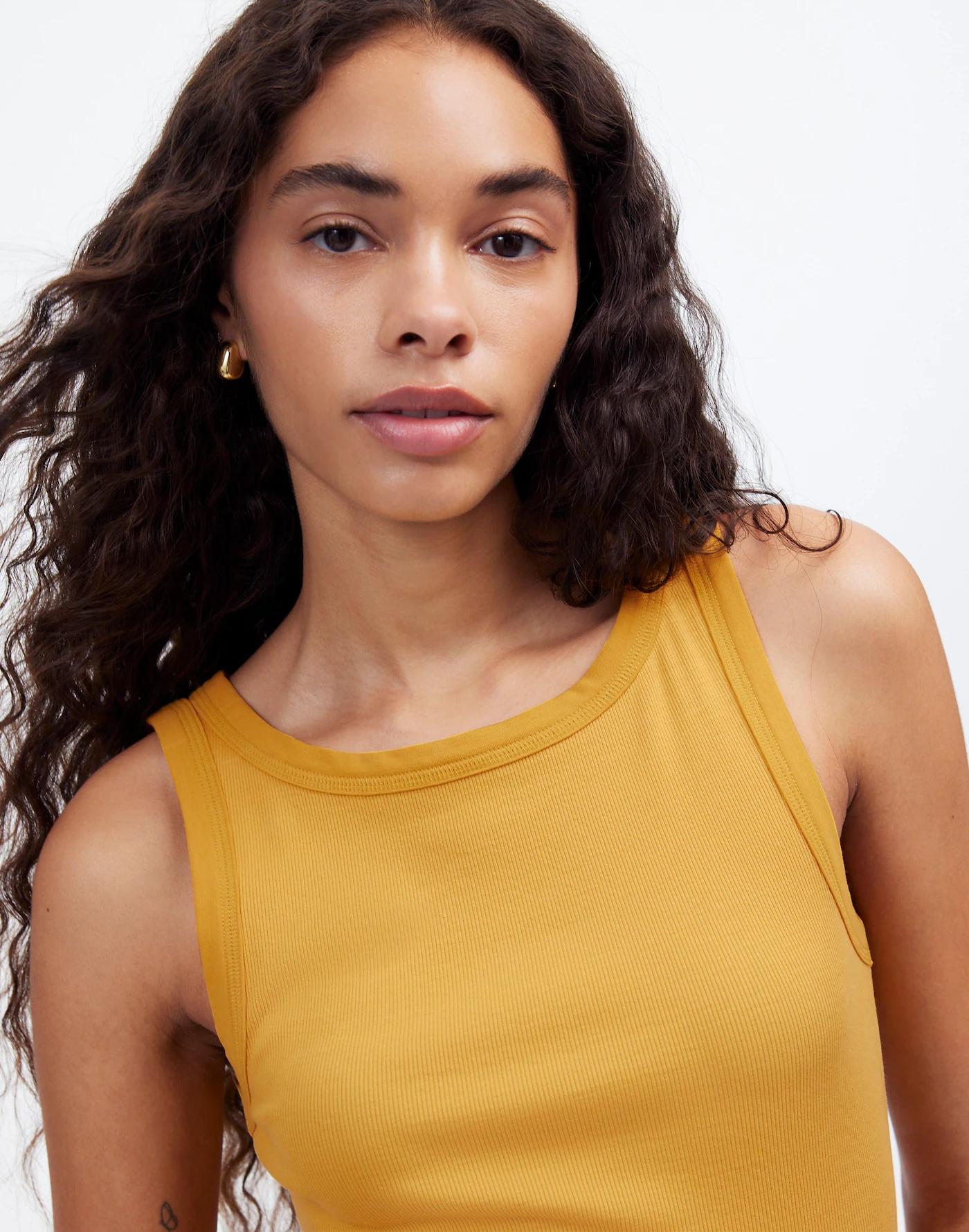 (Re)generative Cotton Essential High-Neck Tee Product Image