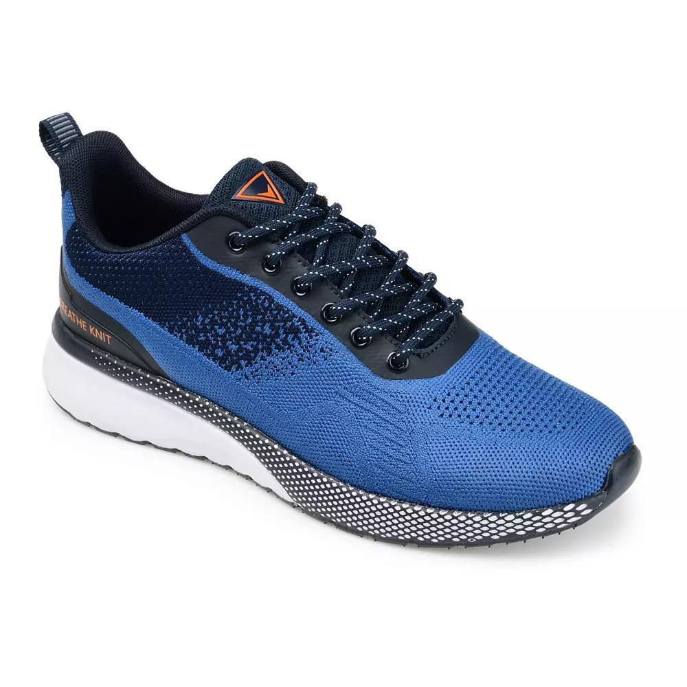 VANCE Spade Men's Casual Knit Sneakers, Size: 12, Blue Product Image