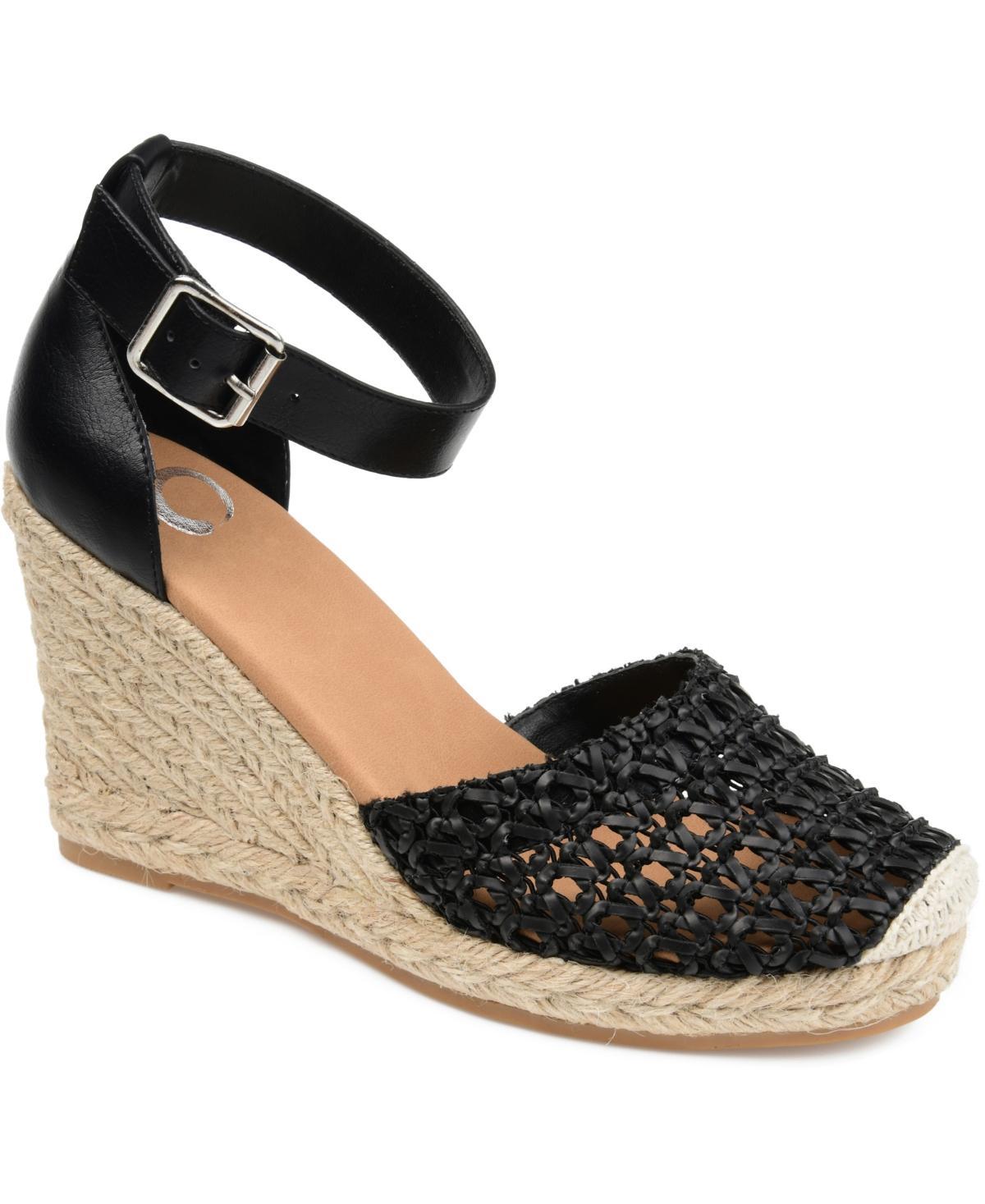Journee Sierra Women's Wedge Sandals, Size: 10, White Product Image