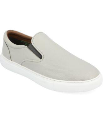 Thomas & Vine Conley Mens Leather Slip-On Sneakers Product Image