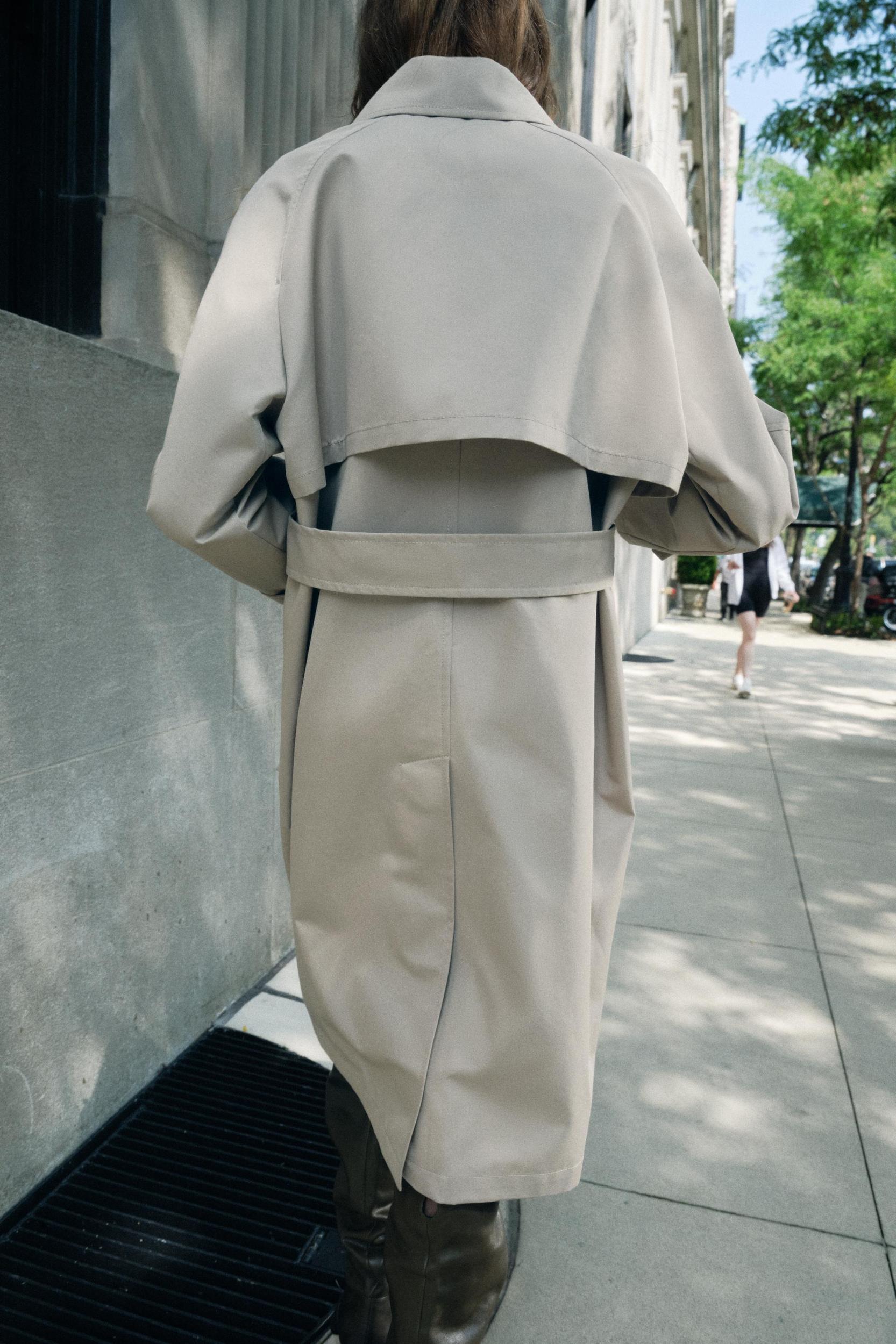 BELTED TRENCH COAT ZW COLLECTION Product Image
