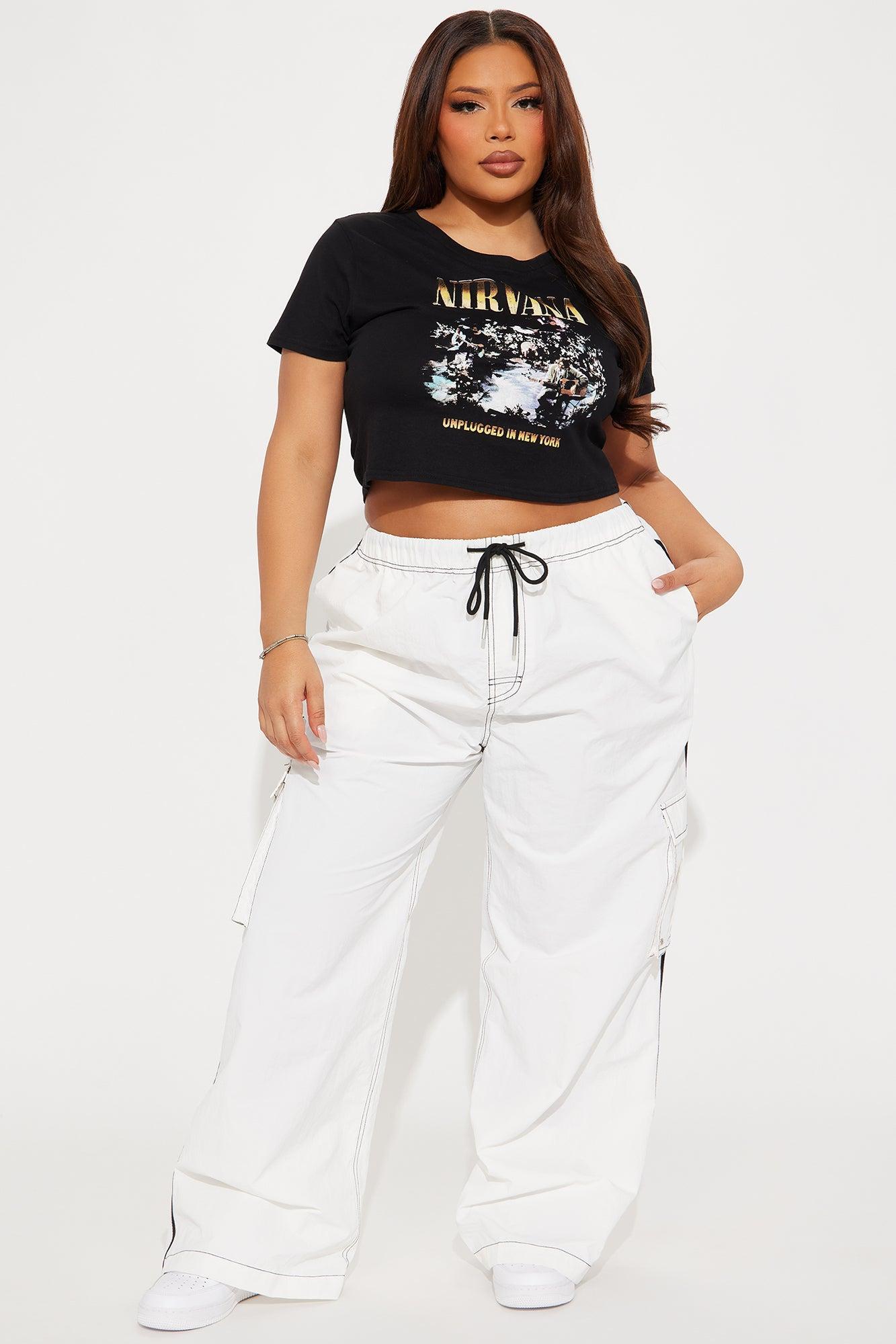 Tokyo Windbreaker Track Pant - White Product Image