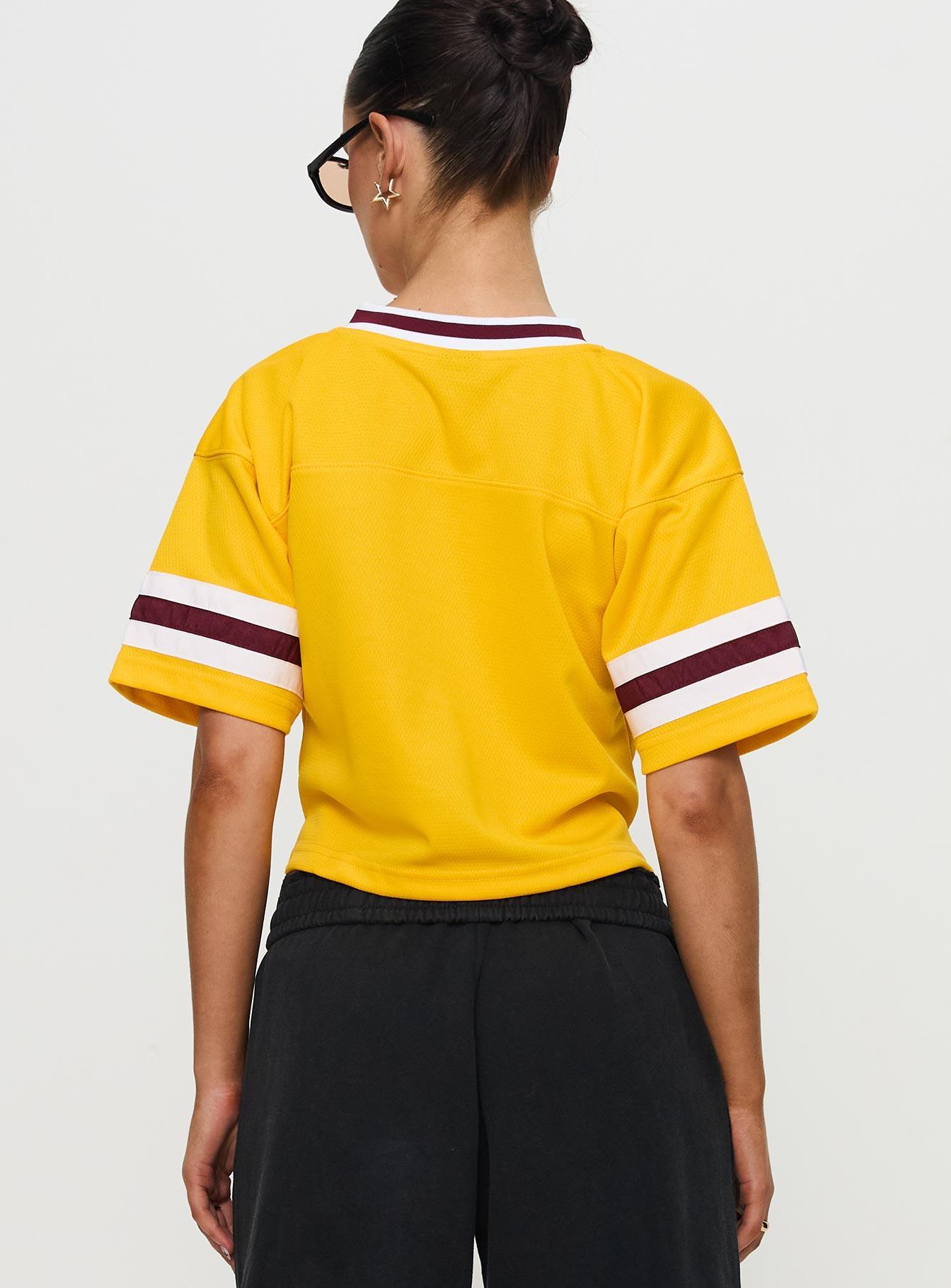 ASU Football Jersey Gold Product Image