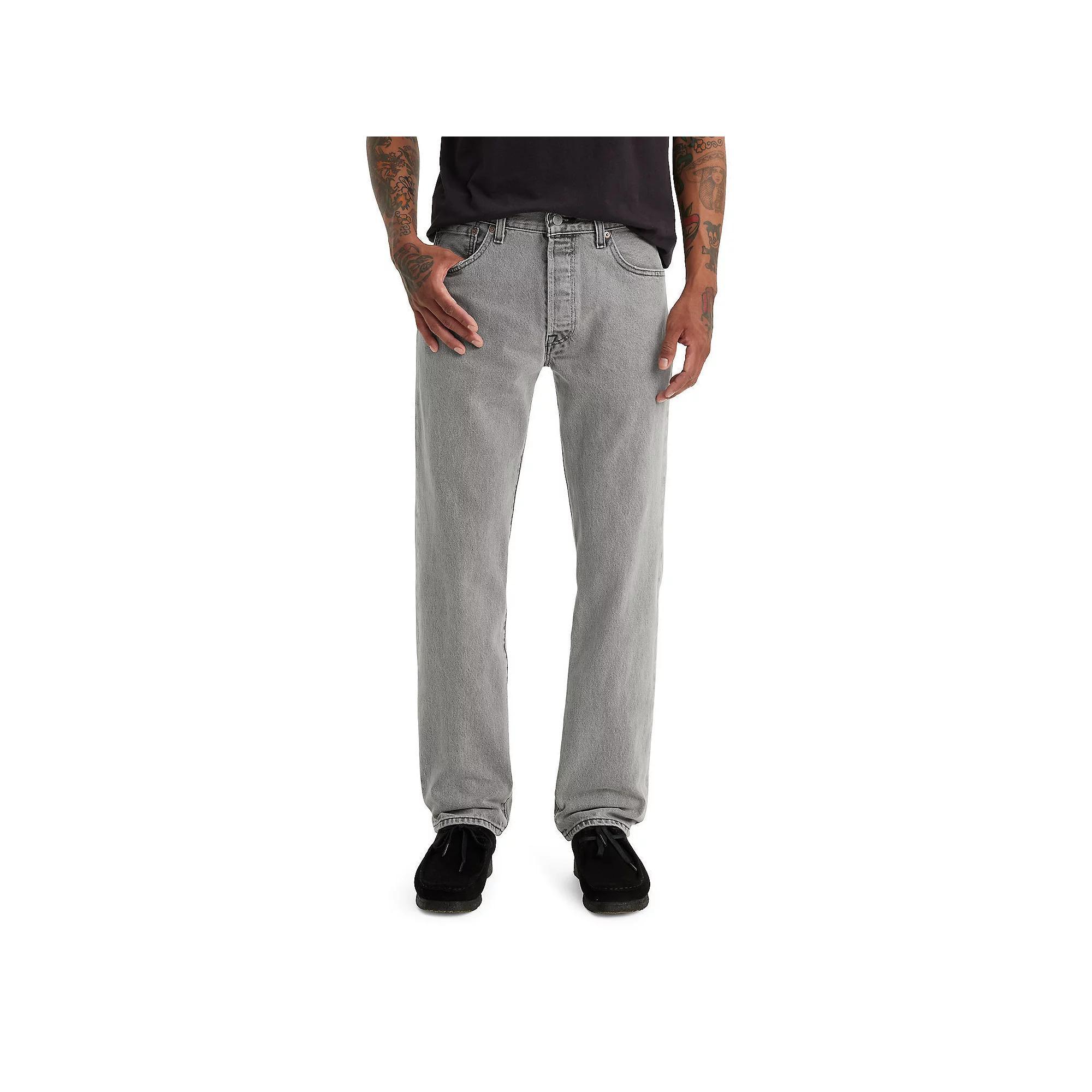Men's Levi's® 501™ Original Fit Jeans, Size: 42X30, Sweater Weather Product Image