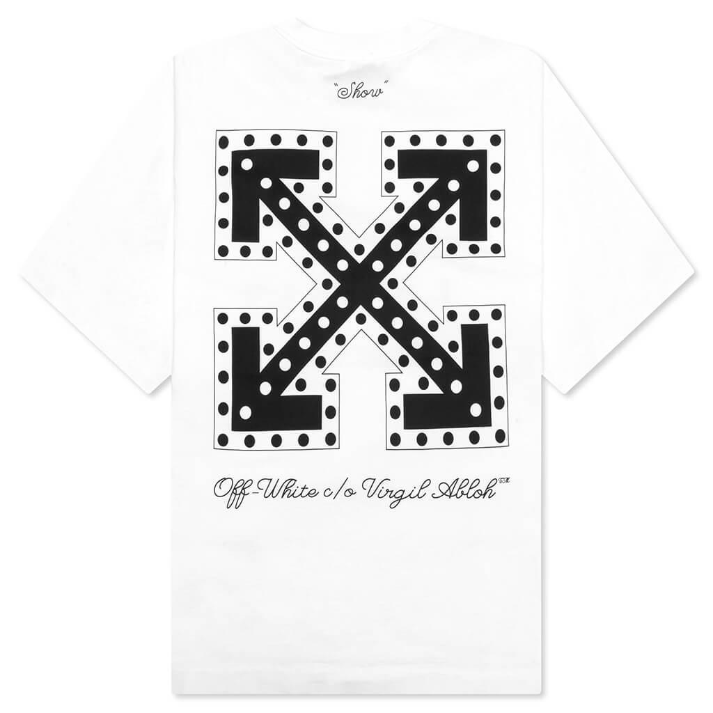 Arr Ask Legal Skate S/S Tee - White/Black Male Product Image