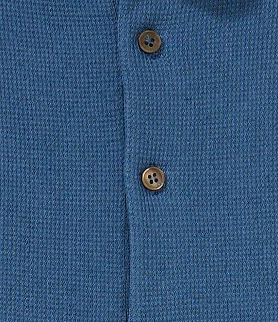 Goodlife Solid Waffle Short Sleeve Polo Shirt Product Image